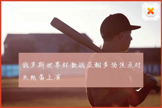 俄罗斯世界杯激战正酣多场焦点对决轮番上演